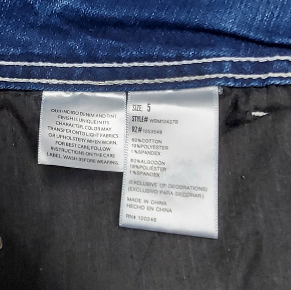 Wallflower Luscious curvy fit stretch women's jeans - Picture 6 of 8